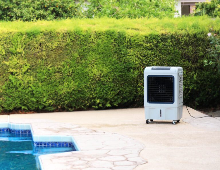 2200 CFM Portable Evaporative Cooler Dial