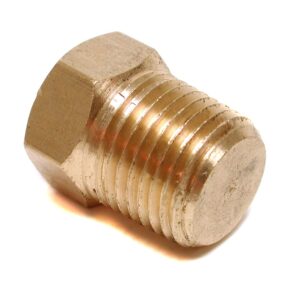 ⅛" MPT Brass Plug